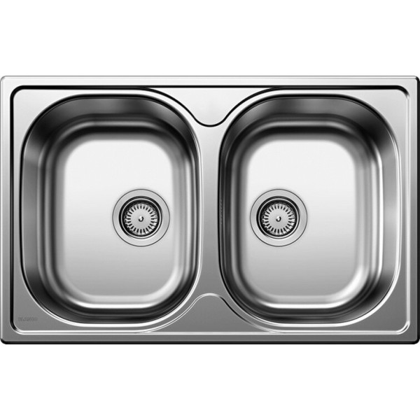 Мойка кухонная Blanco Tipo 8 Compact сталь матовая
