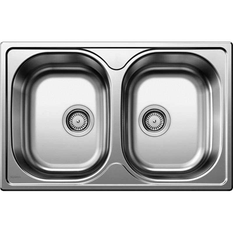 Мойка кухонная Blanco Tipo 8 Compact сталь матовая