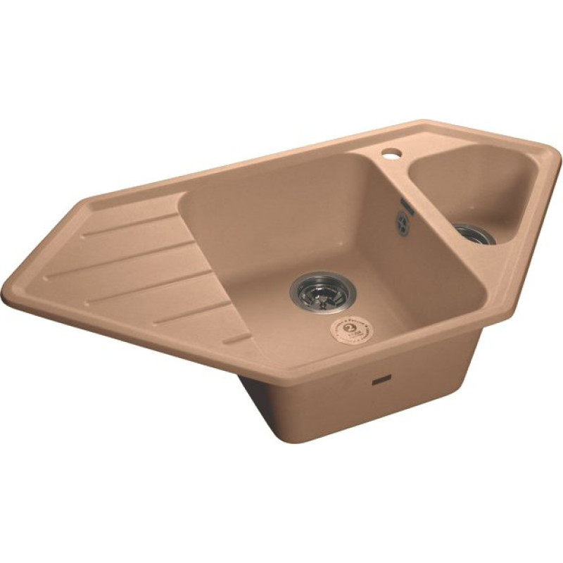 Мойка кухонная GranFest Corner C-950 E топаз