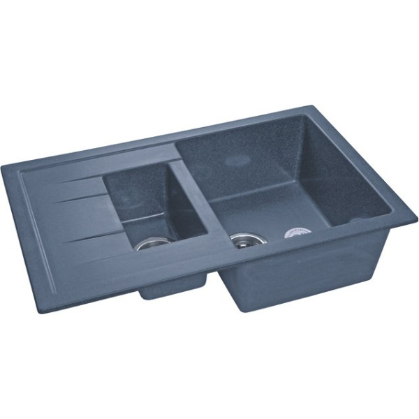 Мойка кухонная GranFest Quadro GF-Q775KL графит