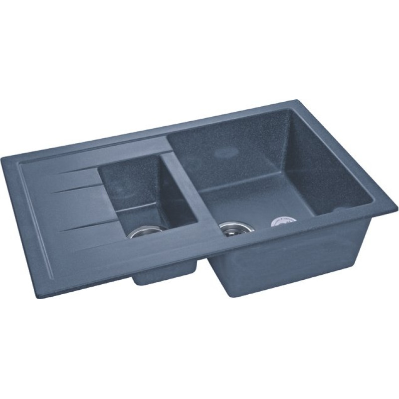 Мойка кухонная GranFest Quadro GF-Q775KL графит