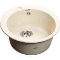 Мойка кухонная GranFest Rondo GF-R480 белый