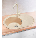 Мойка кухонная Granula Standart ST-7601 бежевая