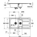 Мойка кухонная Grohe K400 31567SD0