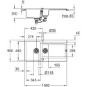 Мойка кухонная Grohe K500 31646AP0
