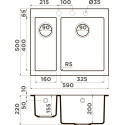 Мойка кухонная Omoikiri Bosen 59-2-GR leningrad grey