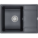 Мойка кухонная Paulmark Weimar PM216550-BLM черный металлик