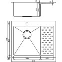 Мойка кухонная Seaman Eco Marino SMB-6351PRS