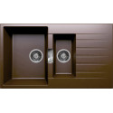Мойка кухонная Tolero Loft TL-860/817 коричневая