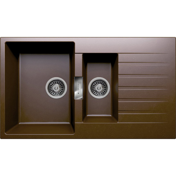 Мойка кухонная Tolero Loft TL-860/817 коричневая
