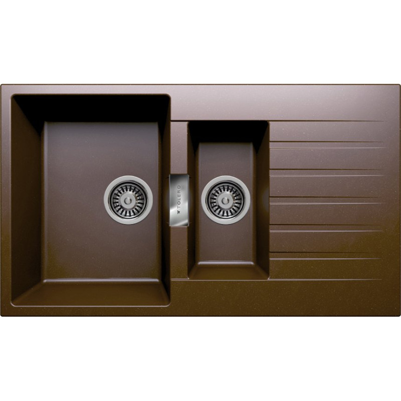 Мойка кухонная Tolero Loft TL-860/817 коричневая
