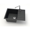 Мойка кухонная ZETT lab. T151Q004 черная