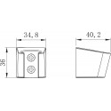 Настенный держатель Lemark LM8082C