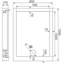 Поддон для душа Good Door Олимпик 120x80