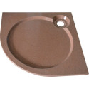 Поддон для душа GuteWetter Deluxe 100x100x2 R терракот