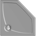 Поддон для душа GuteWetter Deluxe 100x100x4 P серый