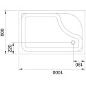 Поддон для душа Royal Bath RB 8100BP R