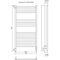 Полотенцесушитель электрический Terminus Енисей П12 50х100, sensor quick touch