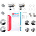 Полотенцесушитель водяной Energy Prestige 80x40