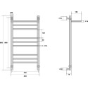Полотенцесушитель водяной Energy Prestige Modus 80x40