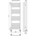 Полотенцесушитель водяной Terminus Аврора П22 400*1200