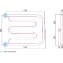 Полотенцесушитель водяной Сунержа Лира 50x65