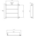 Полотенцесушитель водяной Тругор Аспект ПМ 1 ЛЦ6 50x60x50