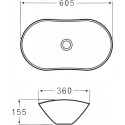 Раковина BelBagno BB1404-H316