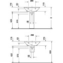 Раковина Duravit Darling New 2621600000 60 см