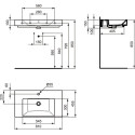 Раковина Ideal Standard Strada K078801 80 см