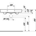Раковина Laufen Pro 8.1395.6.000.104.1 накладная
