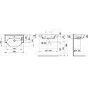 Раковина Laufen The New Classic 8.1385.5.400.104.1 LCC 80 см