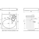 Раковина Paulmark Stern PM700431 белая