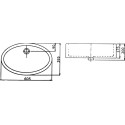 Раковина SSWW CL3004 60 см