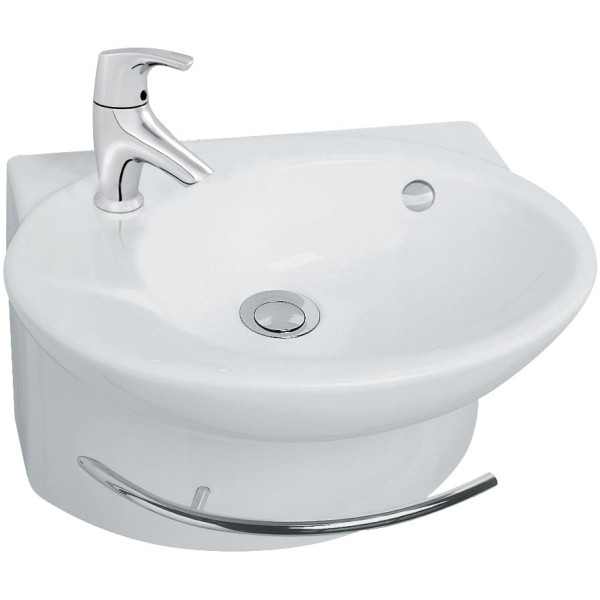 Рукомойник Jacob Delafon Presquile E1337 45 см с полотенцедержателем