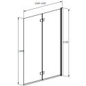 Шторка на ванну Radaway Essenza New PND I 120 R