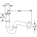 Сифон для раковины Kludi 1025005-00