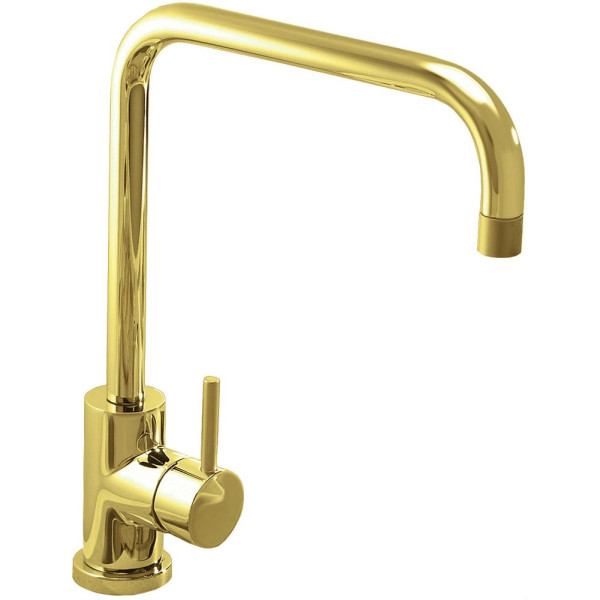 Смеситель Alveus Oz Monarch 1134858 для кухонной мойки, gold
