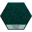 Смеситель AquaGranitEx C-5035 для кухонной мойки, зеленый