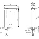 Смеситель Bravat Gina F165104C-A-ENG для раковины