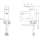 Смеситель Bravat Vega F1119177CP для раковины