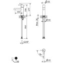 Смеситель Cezares Leaf LSM1-01-W0 для раковины