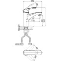 Смеситель D&K Rialto DA1062101 для раковины