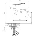 Смеситель Decoroom SO22 SO22011 для раковины