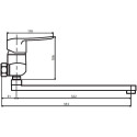 Смеситель Dorff Ultra D5095000 универсальный