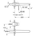 Смеситель Grohe Eurodisc Cosmopolitan 19974002 для раковины