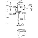 Смеситель Grohe Eurosmart 32154003 для раковины