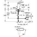 Смеситель Grohe Eurostyle 23709LS3 для раковины