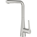 Смеситель Grohe Zedra 32553DC2 для кухонной мойки, суперсталь