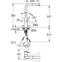 Смеситель Grohe Zedra 32553DC2 для кухонной мойки, суперсталь